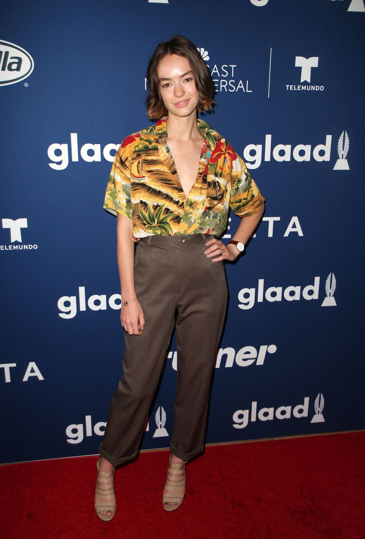 Brigette Lundy-Paine – 2018 GLAAD Media Awards in LA • CelebMafia