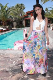 Camila Mendes - Poolside With H&M at Coachella 2018 in Palm Springs
