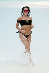 Chloe Goodman in Bikini on Beach in Dubai 04/03/2018
