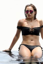 Chloe Goodman in Bikini on Beach in Dubai 04/03/2018