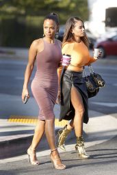 Christina Milian - With Her Sister Out in West Hollywood 04/11/2018
