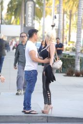 Courtney Stodden - With Her Boyfriend in Beverly Hills 04/25/2018