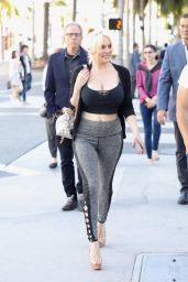 Courtney Stodden - With Her Boyfriend in Beverly Hills 04/25/2018