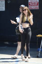 Dakota Johnson in Tights - Leaving a Yoga Class in LA 04/23/2018