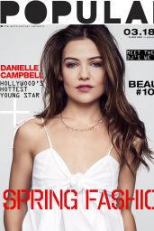Danielle Campbell - Popular TV Magazine, March 2018