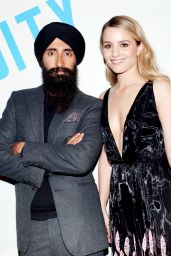 Dianna Agron - Free Arts NYC Honors Legendary Conceptual Artist Lawrence Weiner in NYC
