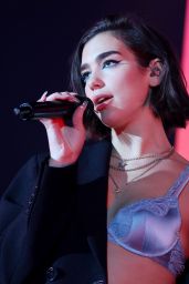 Dua Lipa in Concert at Annexet, Stockholm 04/24/2018