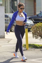Eiza Gonzalez in Workout Gear - West Hollywood 04/28/2018