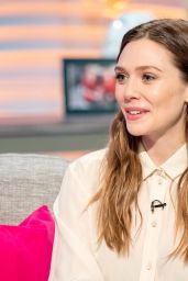 Elizabeth Olsen - Visits the "Lorraine" TV Show in London 04/11/2018