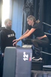 Elsa Hosk Candids - At the Gym in NYC 04/12/2018