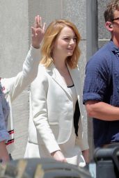 Emma Stone in Downtown Los Angeles 04/28/2018