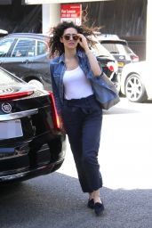 Emmy Rossum Runs Errands in Beverly Hills 04/16/2018
