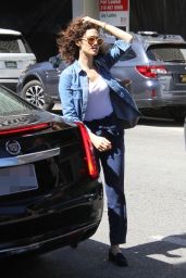 Emmy Rossum Runs Errands in Beverly Hills 04/16/2018