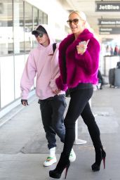 Gigi Gorgeous at LAX Airport in Los Angeles 04/11/2018