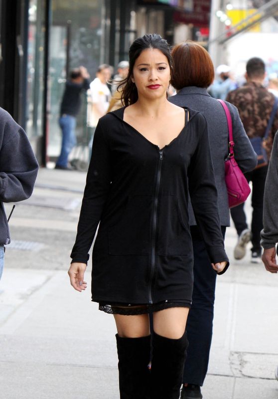 Gina Rodriguez - "Someone Great" Set in New York 04/13/2018