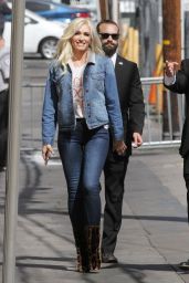 Gwen Stefani - Arrive to Appear on Jimmy Kimmel Live in Hollywood 04/18/2018