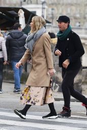 Gwyneth Paltrow and Chris Martin - Easter Weekend in Paris 04/01/2018