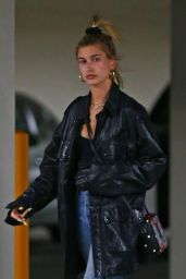 Hailey Baldwin - Exiting the Montage Hotel in Beverly Hills 04/18/2018