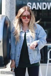Hilary Duff in Leggings - Out in Los Angeles 04/28/2018