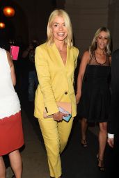 Holly Willoughby at the English National Opera in London 04/19/2018