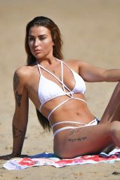 Jennifer Thompson - Shows Off Her Bikini Body on Holiday in Alicante