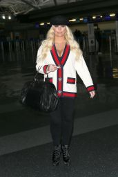 Jessica Simpson at JFK Airport in New York 04/22/2018