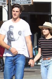 Joey King and Jacob Elordi - Shopping at The Grove in LA 04/11/2018