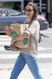 Jordana Brewster - Shopping in Los Angeles 04/13/2018