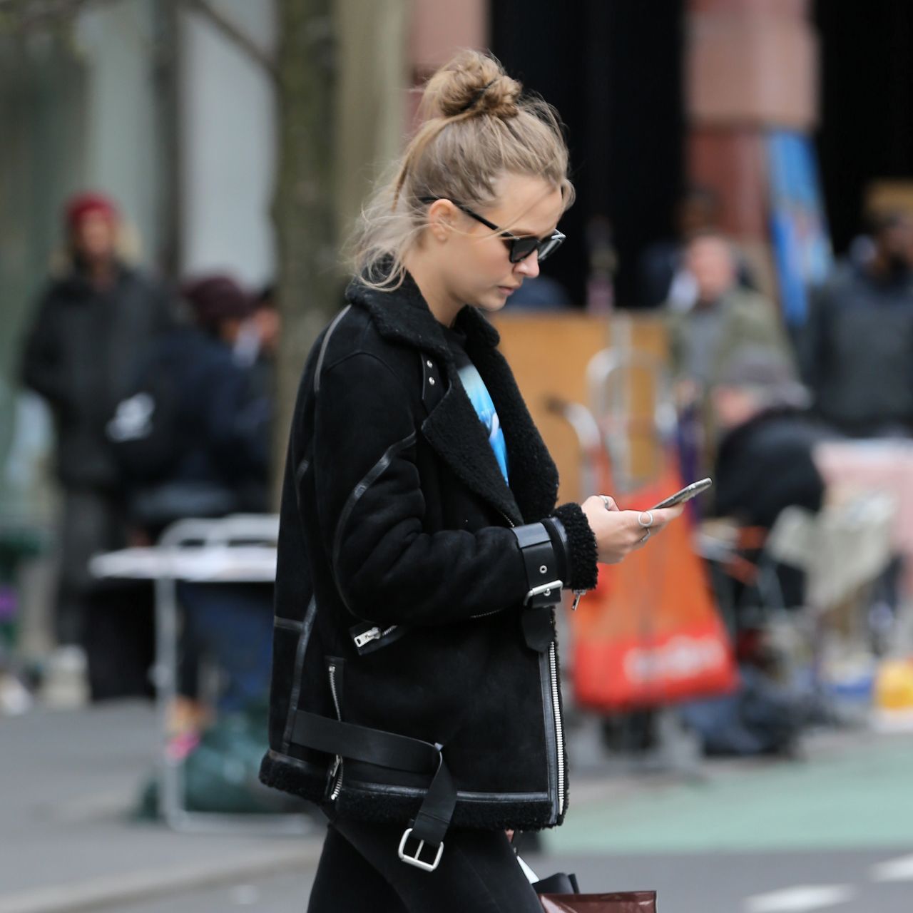 Josephine Skriver - Shopping in Soho in New York City 04/07/2018