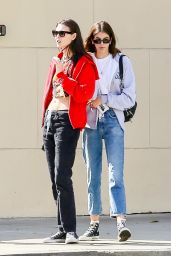 Kaia Gerber - Out With a Friend in Malibu 04/23/2018