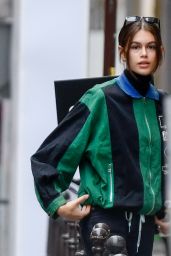 Kaia Gerber Style - Arriving at Chanel in Paris 04/03/2018
