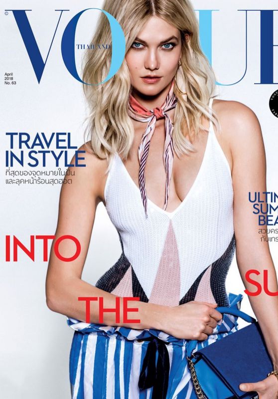 Karlie Kloss - Vogue Thailand April 2018