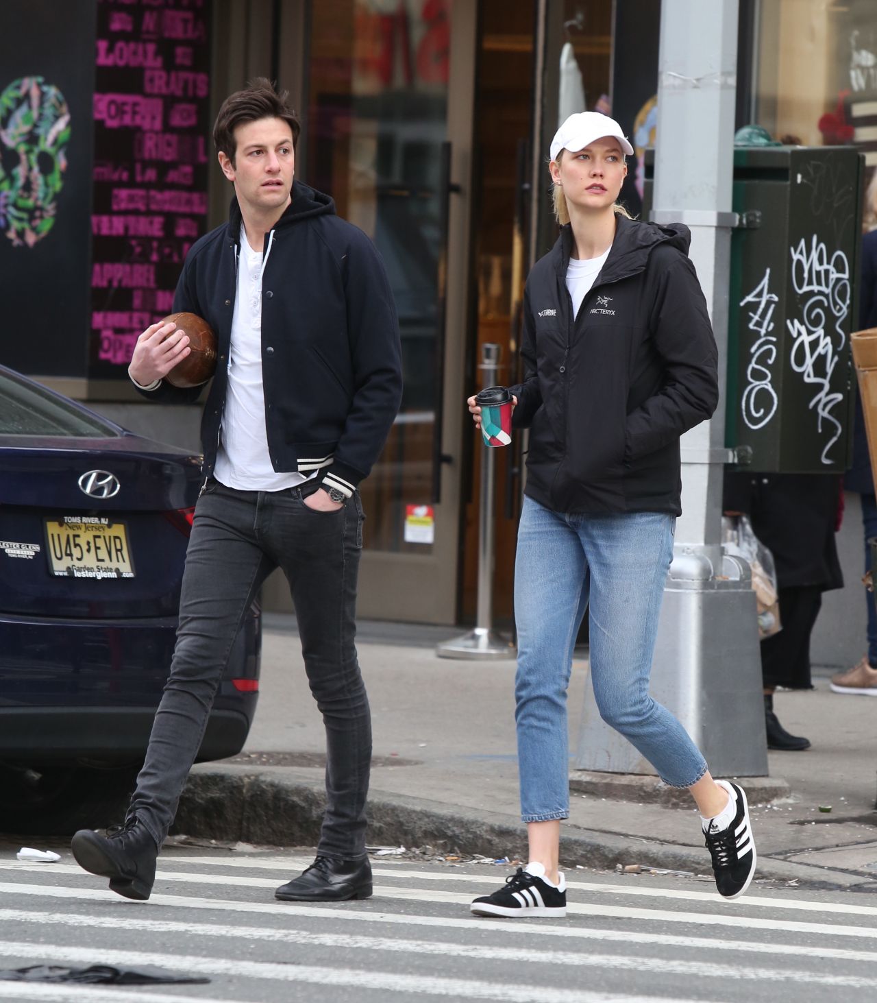 Karlie Kloss With Her Boyfriend - East Village, NYC 04/07/2018 • CelebMafia