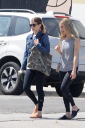 Kate Mara - Heading to a Gym in Los Angeles 04/01/2018