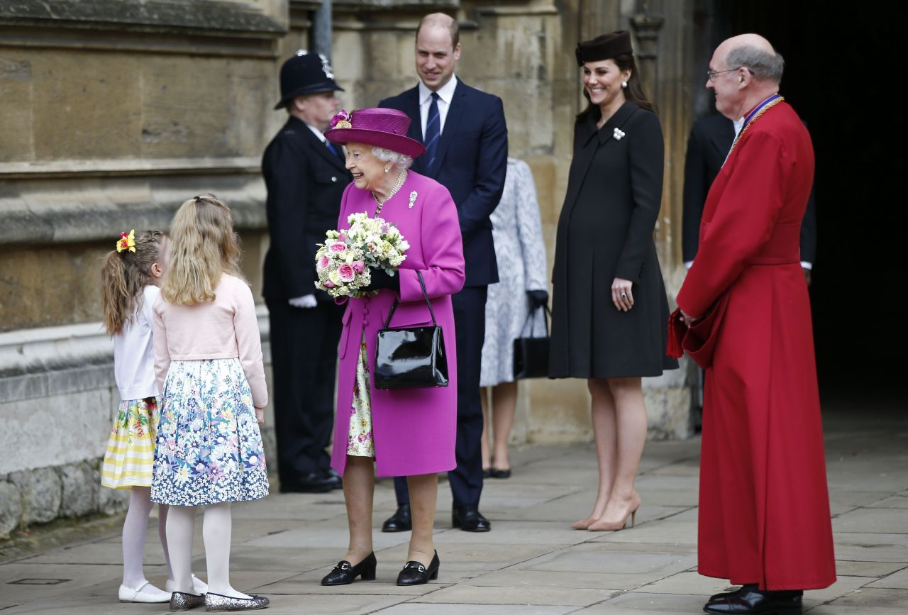 Kate Middleton - Easter Service in Windsor, England 04/01/2018 • CelebMafia