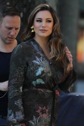 Kelly Brook - Filming This Morning in London 04/19/2018
