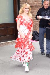 Kylie Minogue - Leaves the Greenwich Hotel in New York 04/24/2018
