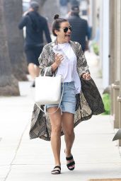 Lea Michele - Arrives to All Year Round Clothing Store in Los Angeles, April 2018