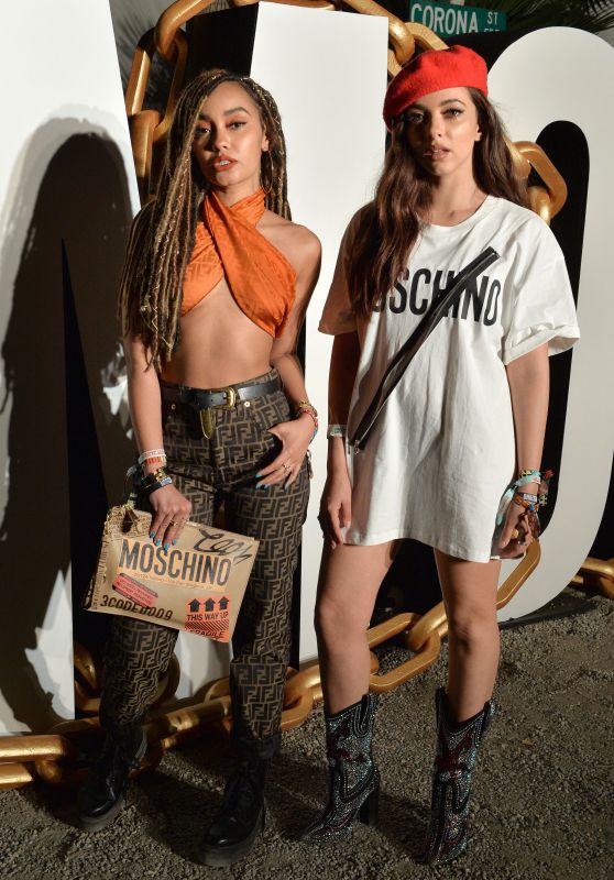 Leigh-Anne Pinnock and Jade Thirlwall - Moschino Party at Coachella 2018