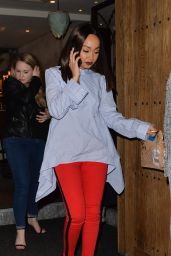 Leigh-Anne Pinnock Night Out - Leaving Cantina Laredo in Los Angeles 03/31/2018