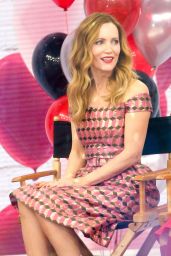 Leslie Mann at "Today" Show in NYC 04/02/2018