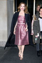 Leslie Mann at "Today" Show in NYC 04/02/2018