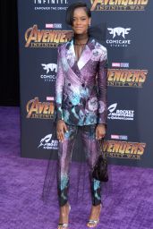 Letitia Wright – “Avengers: Infinity War” Premiere in LA