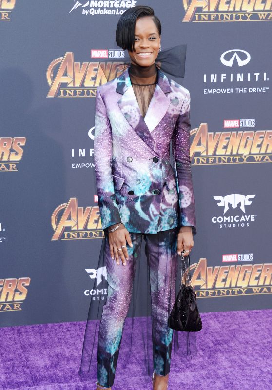Letitia Wright – “Avengers: Infinity War” Premiere in LA