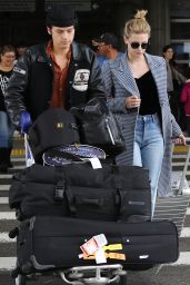 Lili Reinhart and Cole Sprouse - LAX Airport in LA 04/04/2018