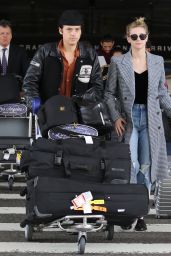 Lili Reinhart and Cole Sprouse - LAX Airport in LA 04/04/2018