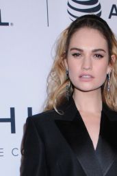 Lily James - "Little Woods" Screening - 2018 Tribeca Film Festival in NYC