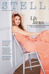 Lily James - Stella Magazine April 2018