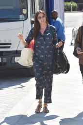 Lisa Snowdon - Filming for "This Morning" Show in London 04/19/2018