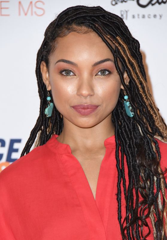 Logan Browning – 2018 Race To Erase MS Gala in Beverly Hills